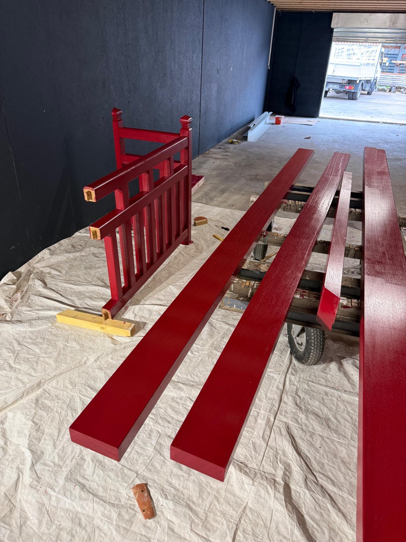 Chantier actuel sur la commune de Houilles 78800 , tuiles plates Elysee coloris Longchamps